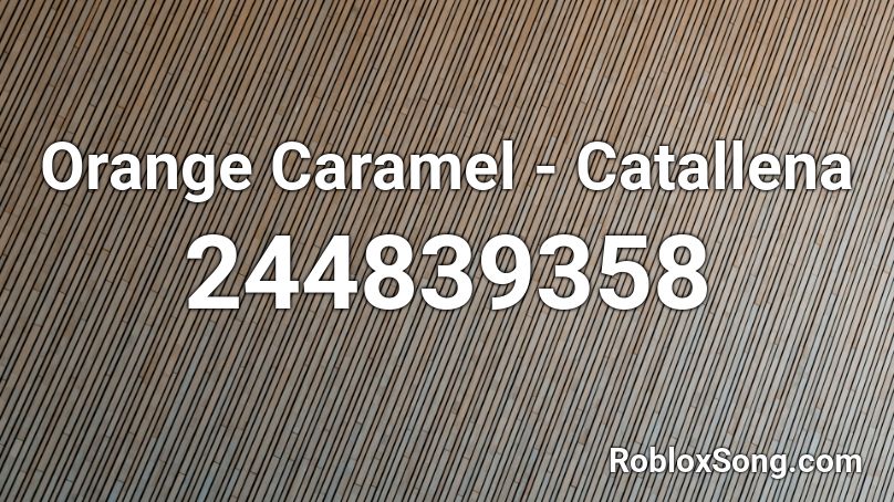 Orange Caramel - Catallena Roblox ID