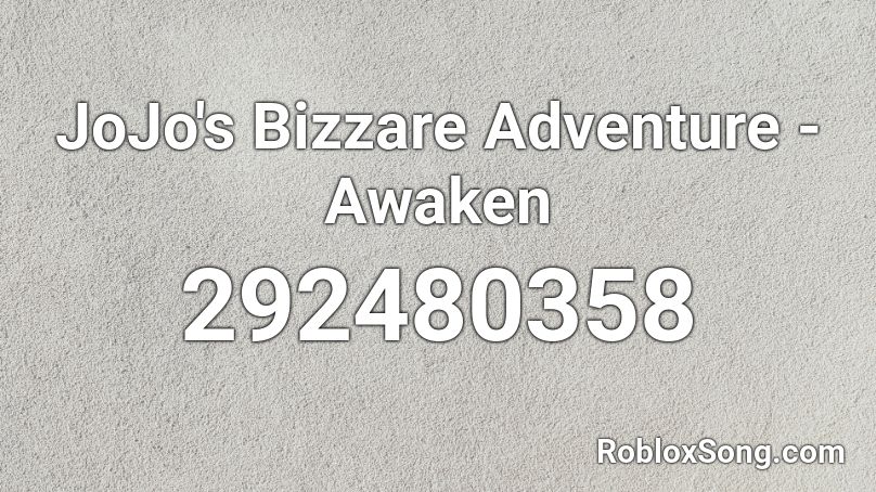 awaken roblox id