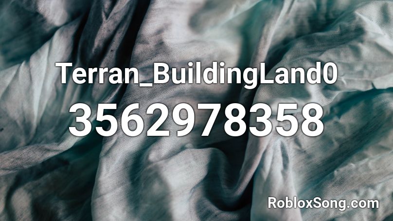 Terran_BuildingLand0 Roblox ID