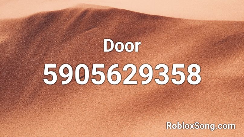 Door Roblox ID