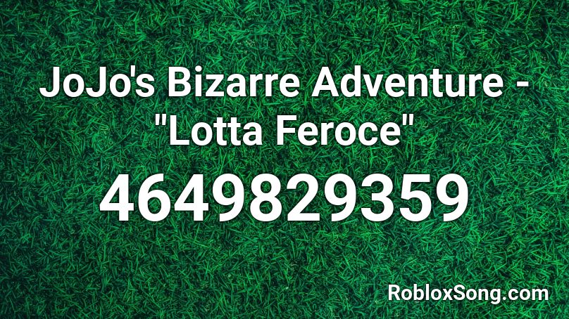 JoJo's Bizarre Adventure - 