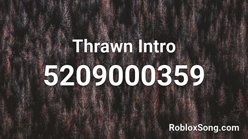 Thrawn Intro Roblox ID