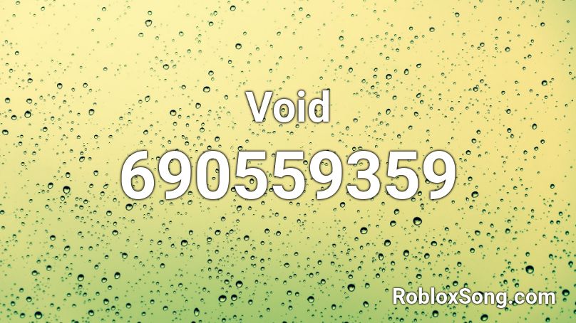 Void Roblox ID