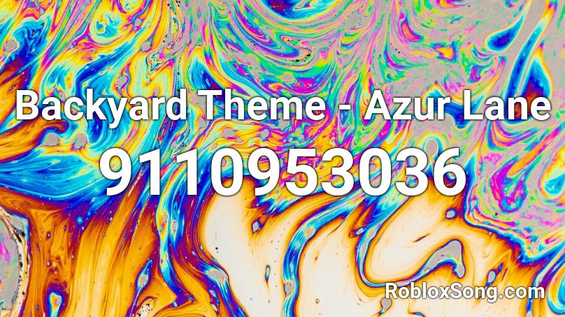 Backyard Theme - Azur Lane Roblox ID