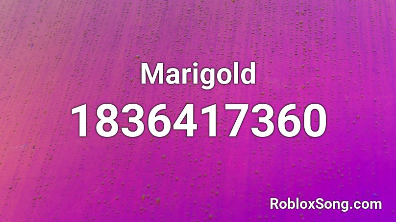 Marigold Roblox ID