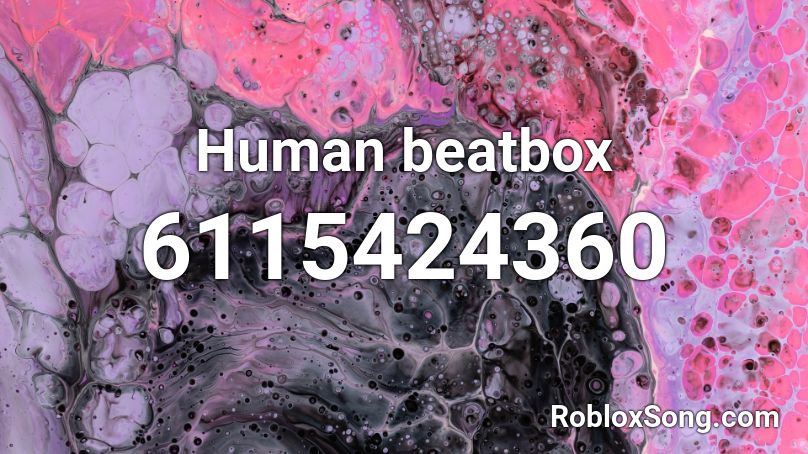 Human beatbox Roblox ID