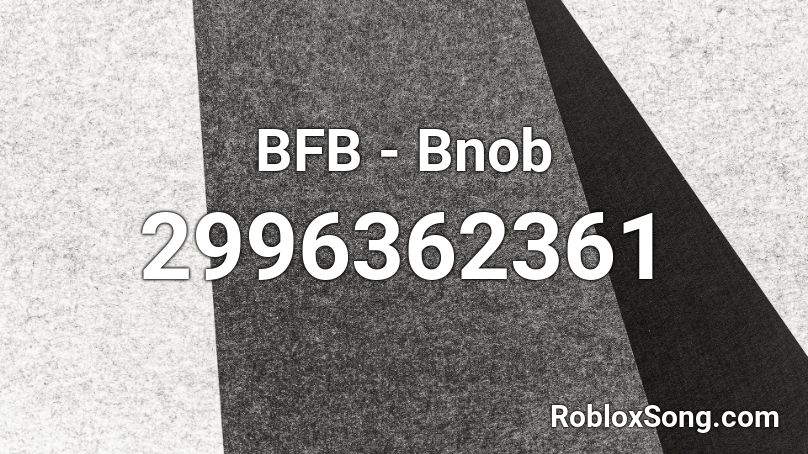 BFB - Bnob Roblox ID
