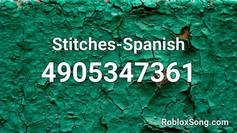 Stitches-Spanish Roblox ID