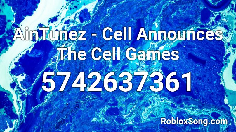 AinTunez - Cell Announces The Cell Games Roblox ID