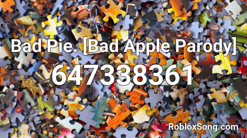 Bad Apple (there is few gunshots at back) Roblox ID