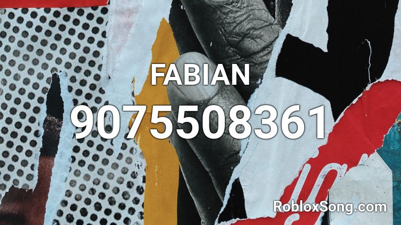 FABIAN Roblox ID
