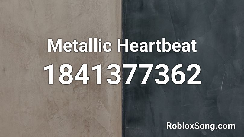 Metallic Heartbeat Roblox ID