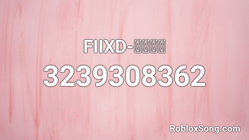 FIIXD-เงิน Roblox ID