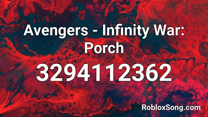 roblox avengers infinity war song
