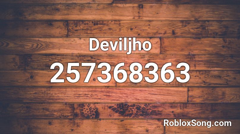 Deviljho Roblox ID