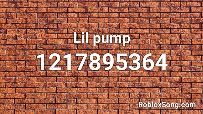 Lil pump Roblox ID