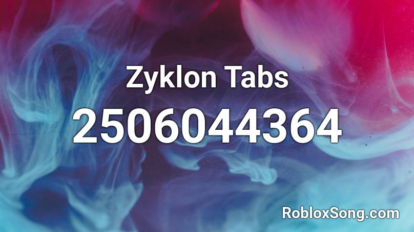 Zyklon Tabs Roblox ID