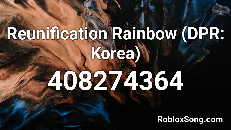 Reunification Rainbow (DPR: Korea) Roblox ID
