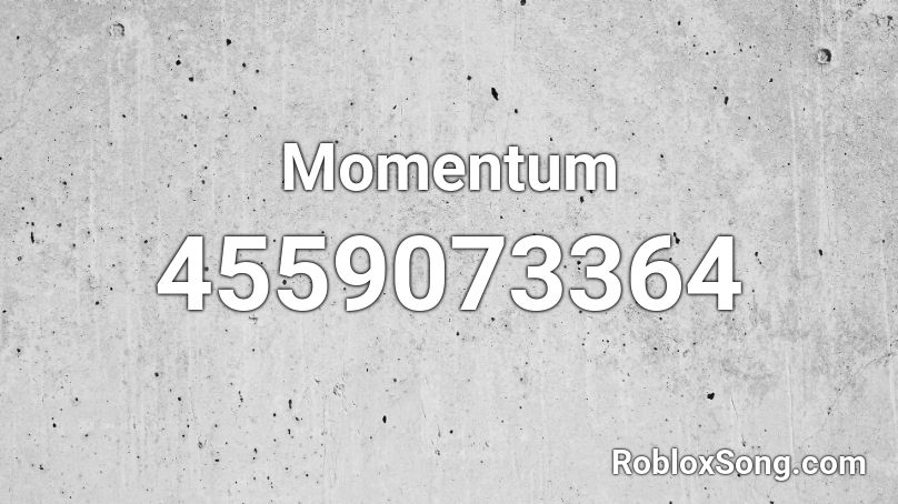 Momentum Roblox ID