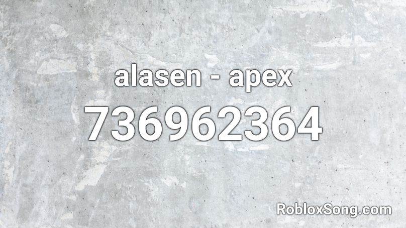 alasen - apex Roblox ID