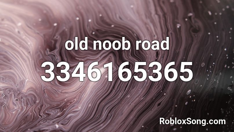 old noob road Roblox ID