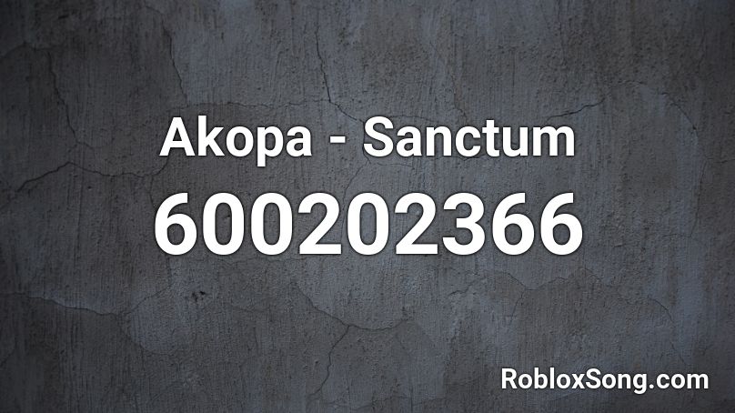 Akopa - Sanctum Roblox ID
