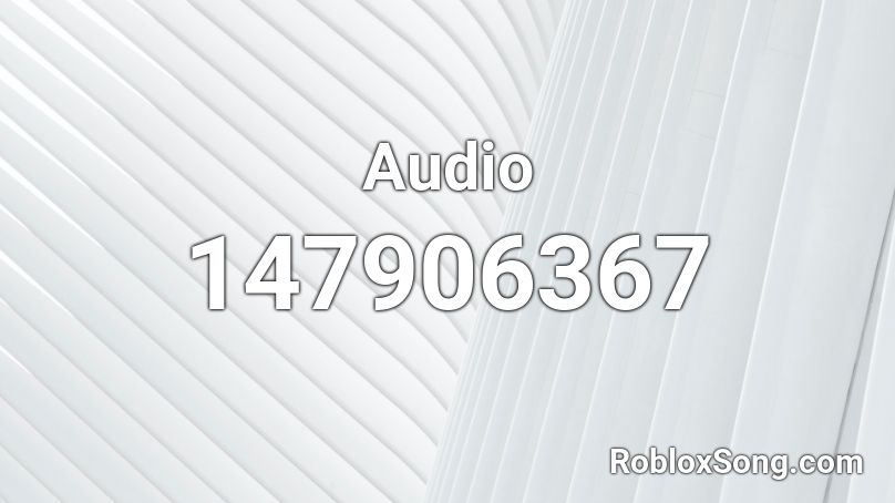 Audio Roblox ID