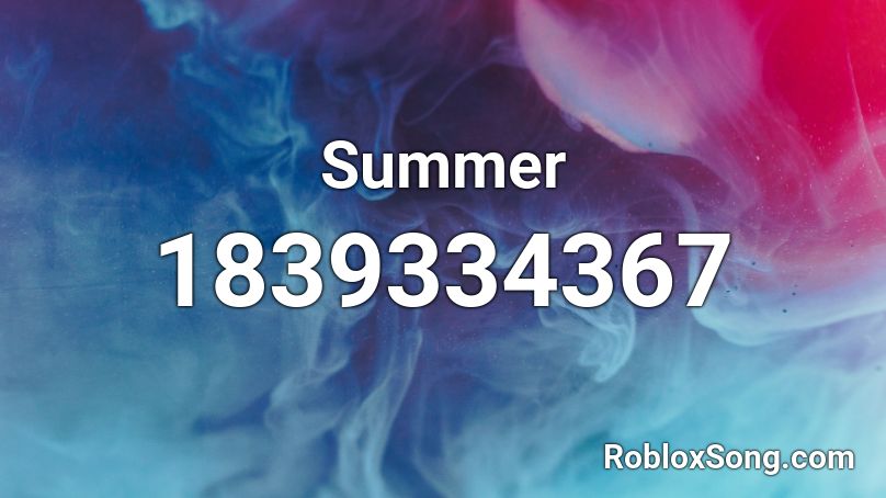 Summer Roblox ID