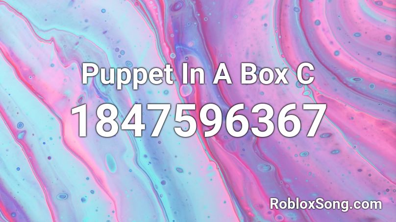 Puppet In A Box C Roblox ID