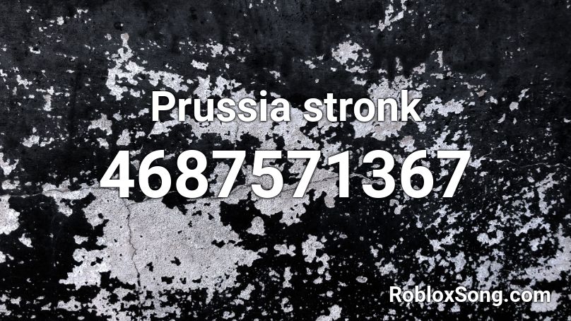 Prussia stronk Roblox ID