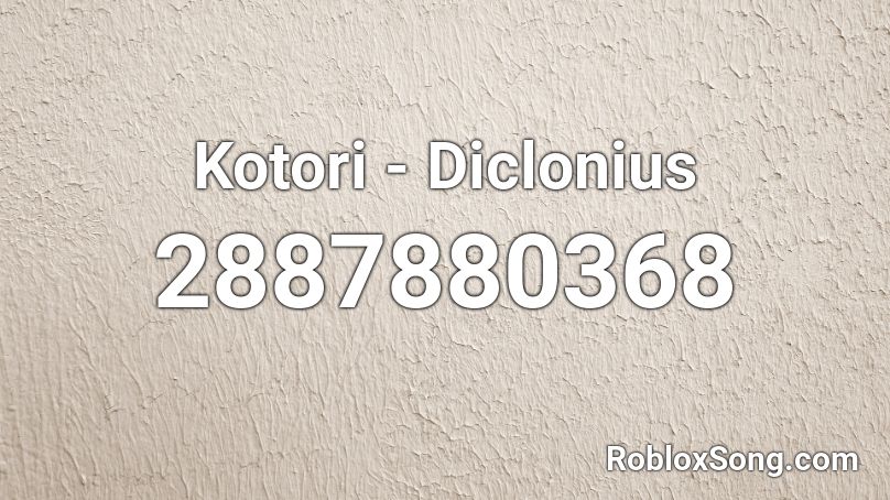 Kotori - Diclonius Roblox ID