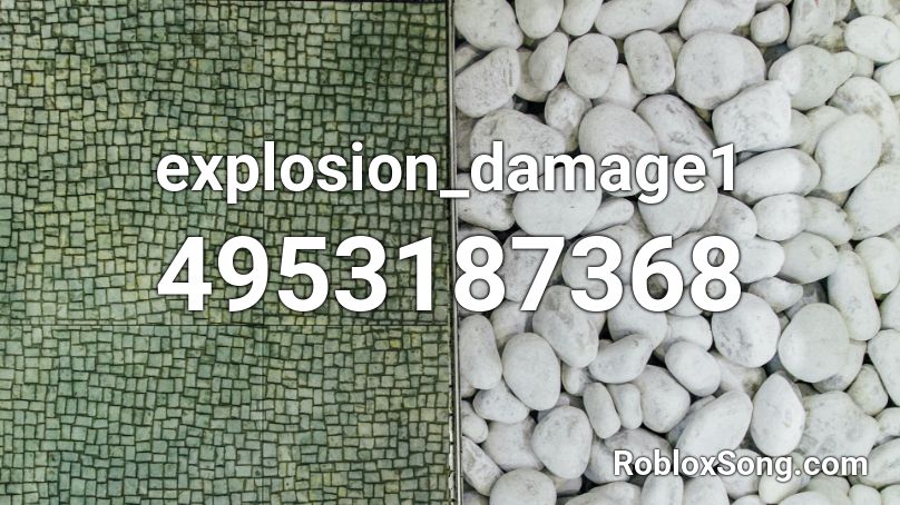 explosion_damage1 Roblox ID