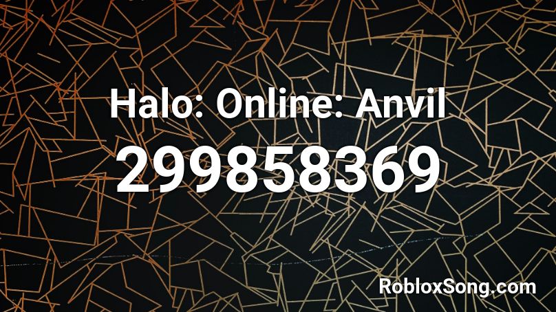 Halo: Online: Anvil Roblox ID