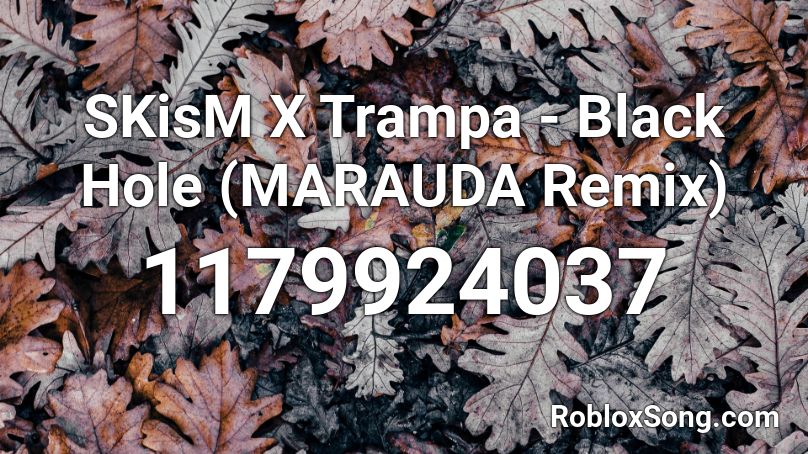 SKisM X Trampa - Black Hole (MARAUDA Remix) Roblox ID