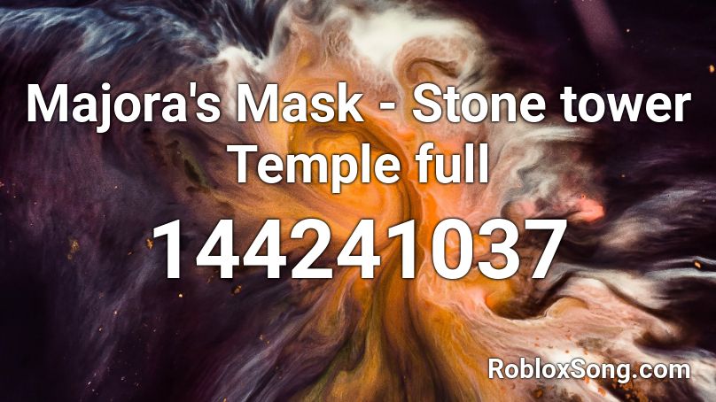 Majora's Mask - Stone tower Temple full Roblox ID