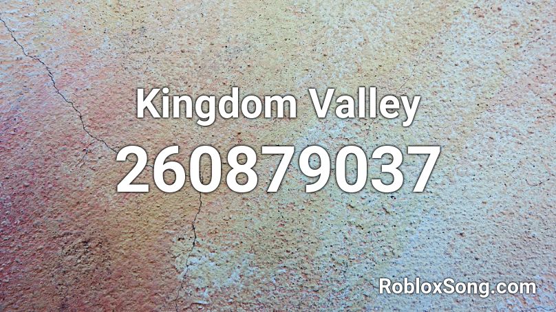 Kingdom Valley Roblox ID