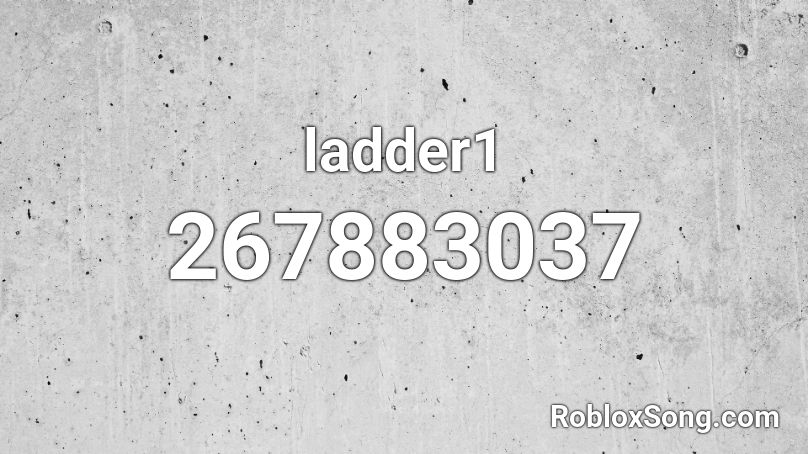 ladder1 Roblox ID