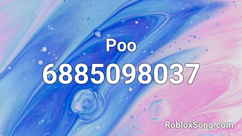 Poo Roblox ID