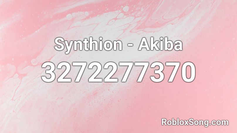 Synthion - Akiba Roblox ID