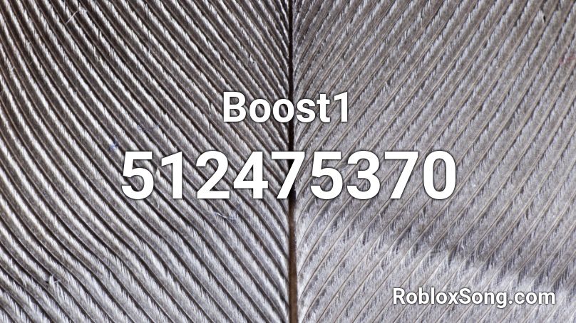 Boost1 Roblox ID