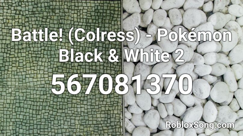 Battle! (Colress) - Pokémon Black & White 2 Roblox ID