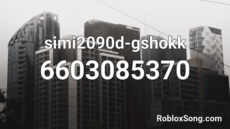 simi2090d-gshokk Roblox ID
