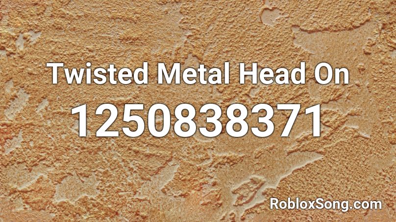 Twisted Metal Head On Roblox ID