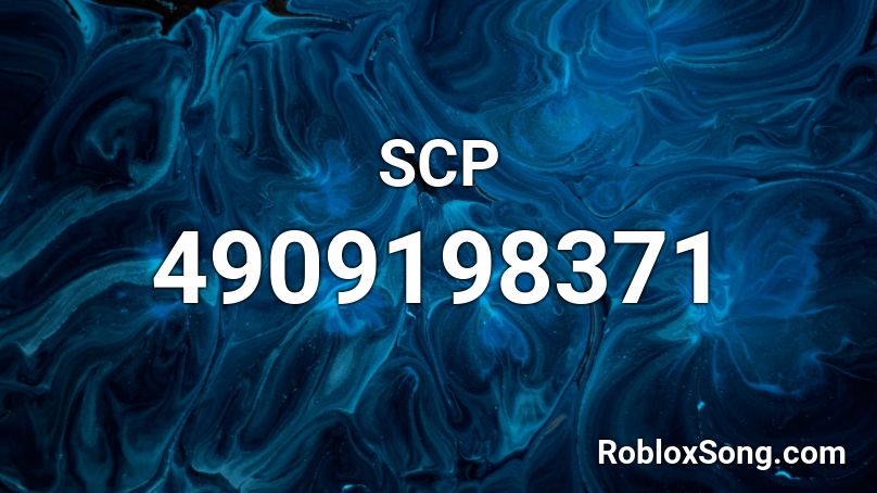 SCP Roblox ID