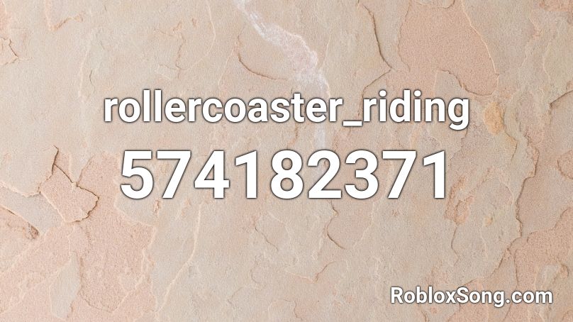 rollercoaster_riding Roblox ID
