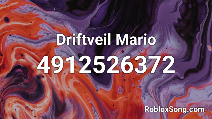 Driftveil Mario Roblox ID