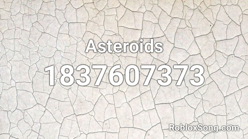 Asteroids Roblox ID