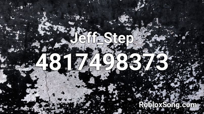 Jeff_Step Roblox ID