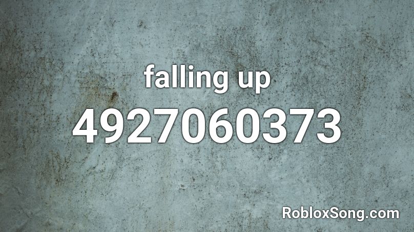 falling up Roblox ID