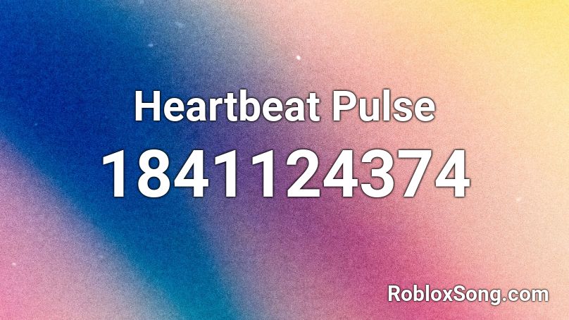 Heartbeat Pulse Roblox ID